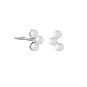 Cordelia Pearl Arc Stud