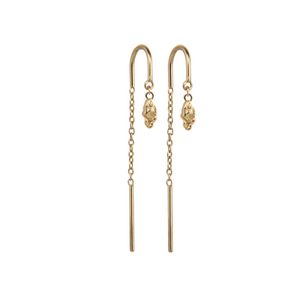 I AM GOLD Petite Chain Earring