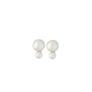 Cordelia Pearl Duo Earrings