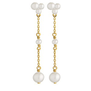 Cordelia Pearl Drop Earrings