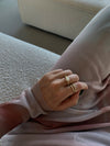 I AM GOLD Pearl Ring