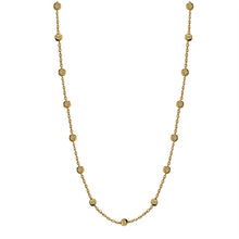  Gold Beads Necklace