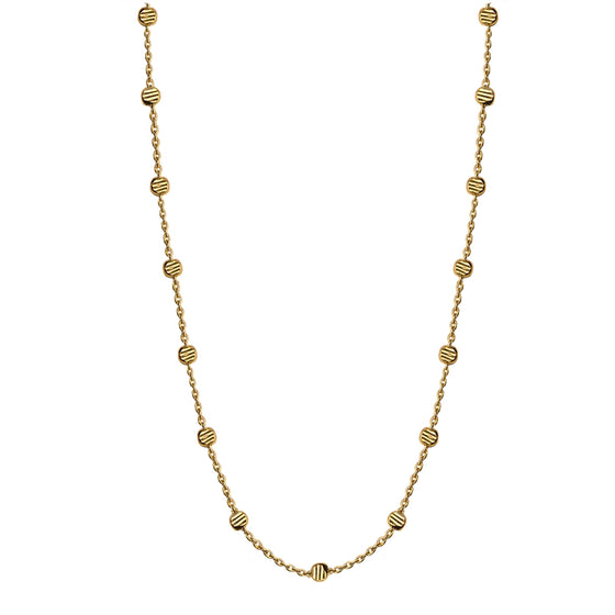 Gold Beads Halskæde