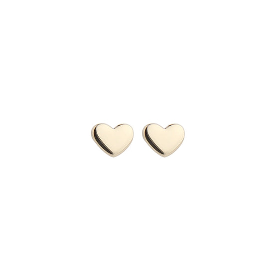 Heart Petite Stud Earrings