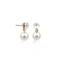  Double Pearl Earrings