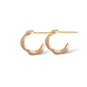 Balance Enamel Soft Pink Hoop