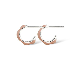 Balance Soft Pink Enamel Hoop