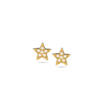  Mini Star Pavé Stud Earrings