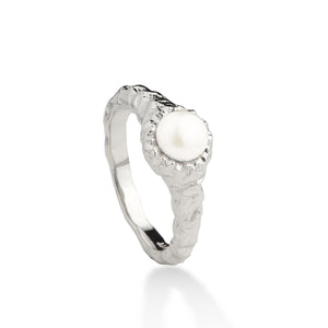 I AM GOLD Pearl Ring