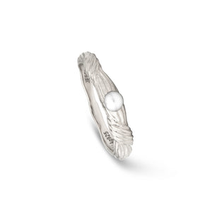 Sand Dune Ring with Pearl