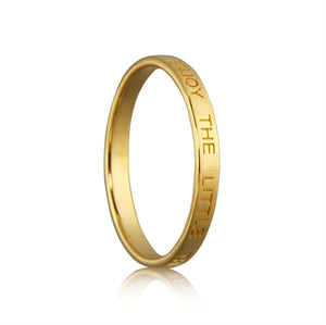 Enjoy The Little Things Ring