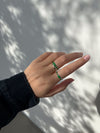 Balance Enamel Green Ring